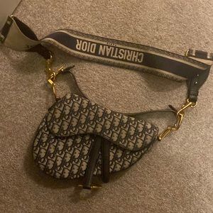 Worn several times . Make up stains on inside ! Band with bag will not separate